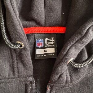 Ultra Game Black Hoodie for Men